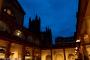 © Copyright - Raphael Kessler 2014 - England - Roman Baths abbey silhouette