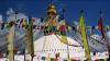 (c) Copyright - Raphael Kessler 2011 - Nepal - Kathmandu - Boudinnath Stupa with prayer flags