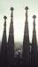 (c) Copyright - Raphael Kessler 2011 - Spain - Barcelona - Sagrada Familia spires