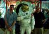 (c) Copyright - Raphael Kessler 2011 - USA - David and I meet a pretend astronaut