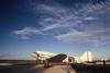 (c) Copyright - Raphael Kessler 2011 - Tonga - Nuku 'alofa - DC3 on the tarmac - Dragon in the sky