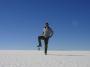 (c) Copyright - Raphael Kessler 2011 - Bolivia - Salar de Uyuni - Micha stamping on me