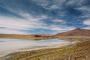 (c) Copyright - Raphael Kessler 2011 - Bolivia - Altiplano - Lake and clouds