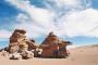 (c) Copyright - Raphael Kessler 2011 - Bolivia - Desert split rocks