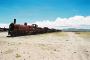 (c) Copyright - Raphael Kessler 2011 - Bolivia - Salar de Uyuni - Train in the desert