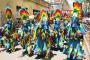 (c) Copyright - Raphael Kessler 2011 - Bolivia - Oruro Carnaval - Veiled dancers