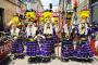 (c) Copyright - Raphael Kessler 2011 - Bolivia - Oruro Carnaval - Yellow feathers