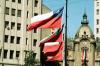 (c) Copyright - Raphael Kessler 2011 - Chile - Santiago - Chile flags