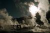 (c) Copyright - Raphael Kessler 2011 - Chile - Altiplano Geysers - Silhouettes