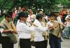 (c) Copyright Raphael Kessler 2011 - Feria de Cali - Flautists on parade